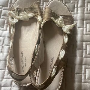 Eric Michael silk shoes size 39